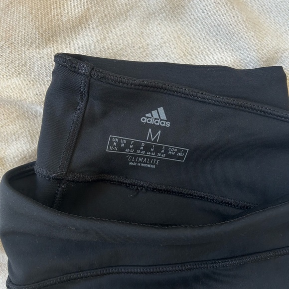 Adidas Climalite 3-Stripes 3/4 Pants - Picture 4 of 8